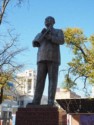 Statue of W. C. Handy, father of the blues